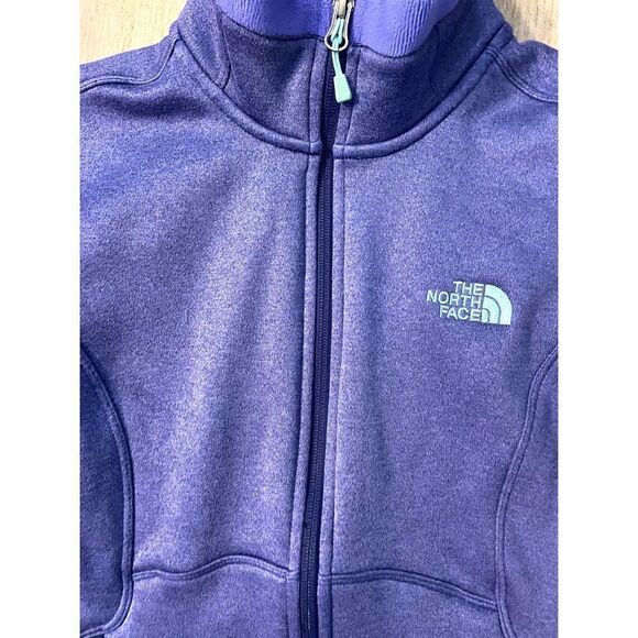 The North Face Women Agave Purple Full Zip Fleece Lined Jacket Size S/P - Picture 7 of 10